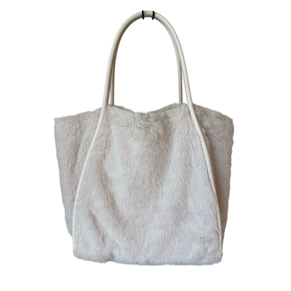 Victoria’s Secret Beige Faux For Tote Bag & Shimmer Body Spray - Picture 6 of 12